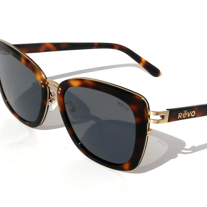Revo Women's EVA  Polarized Sunglasses - SHINY TORTOISE