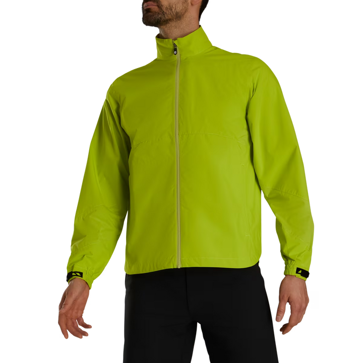 Footjoy Men's HydroLite X Rain Jacket - ACID GREEN