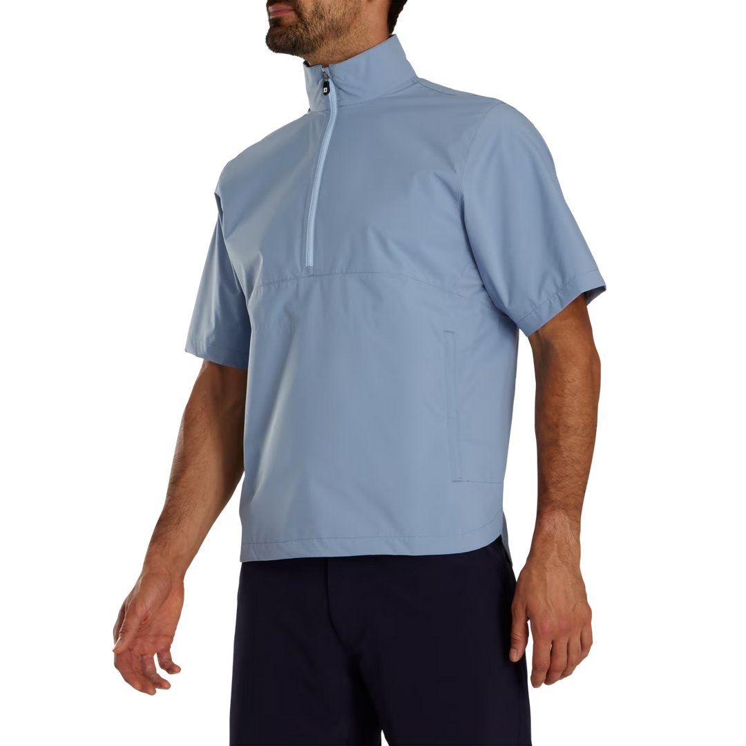Footjoy Men s HydroLite X Short Sleeve Rain Shirt STORM