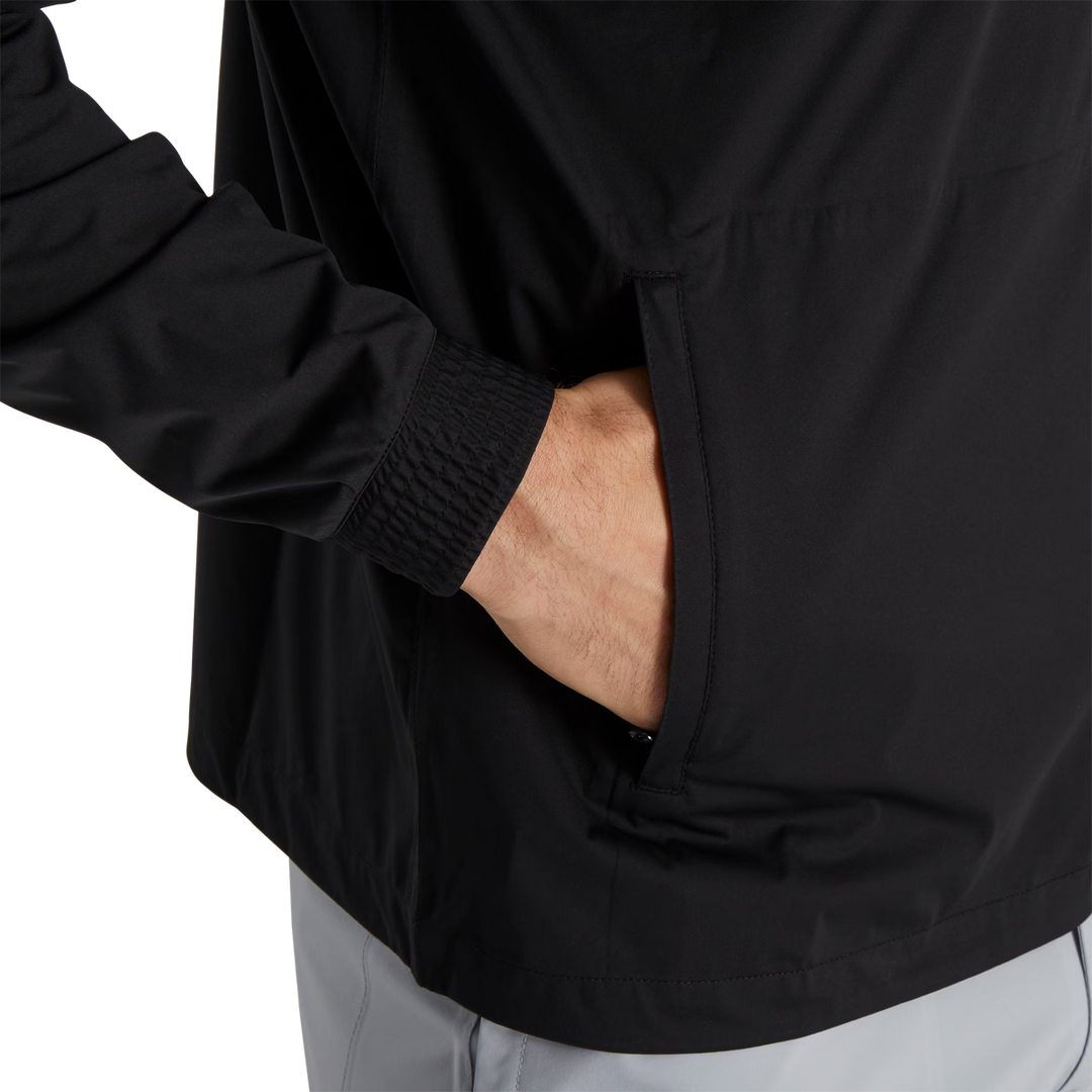 Footjoy Men's HydroKnit Pullover - BLACK