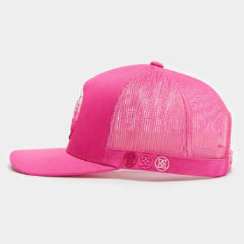 G/FORE MEN'S CIRCLE G'S OMBRE TWILL SNAPBACK HAT - DAY GLO