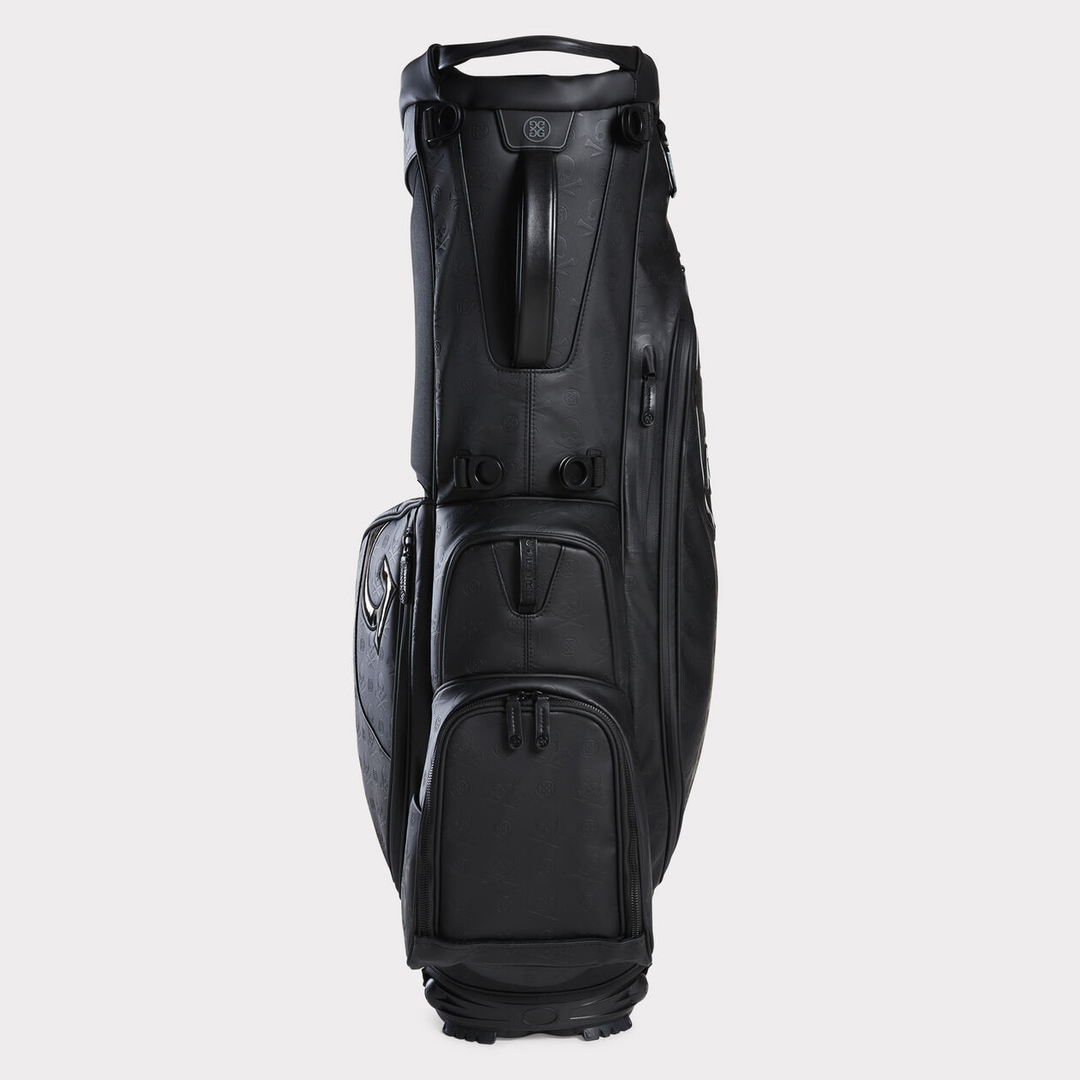 G/FORE LTD EDITION SKULL AND T TRANSPORTER lll TOUR CARRY STAND BAG - ONYX