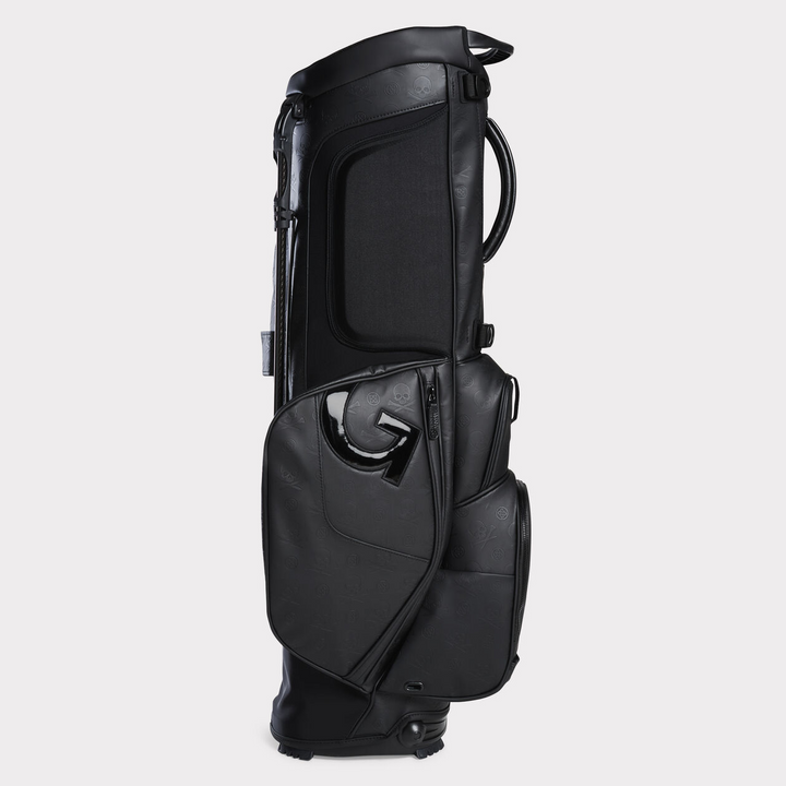 G/FORE LTD EDITION SKULL AND T TRANSPORTER lll TOUR CARRY STAND BAG - ONYX