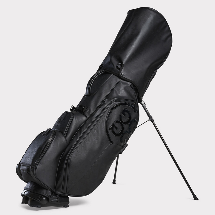 G/FORE LTD EDITION SKULL AND T TRANSPORTER lll TOUR CARRY STAND BAG - ONYX