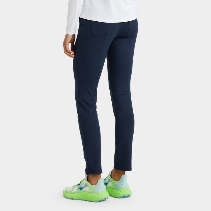 G/FORE WOMEN'S DOUBLE KNIT MOTTO LEGGING - TWILIGHT