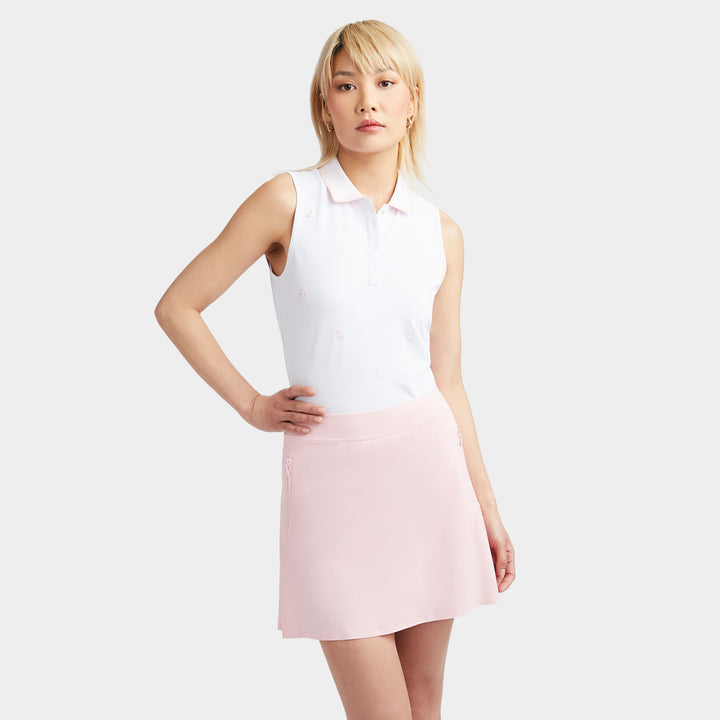 G/FORE WOMEN'S SILKY TECH A-LINE SKORT - TRIFLE