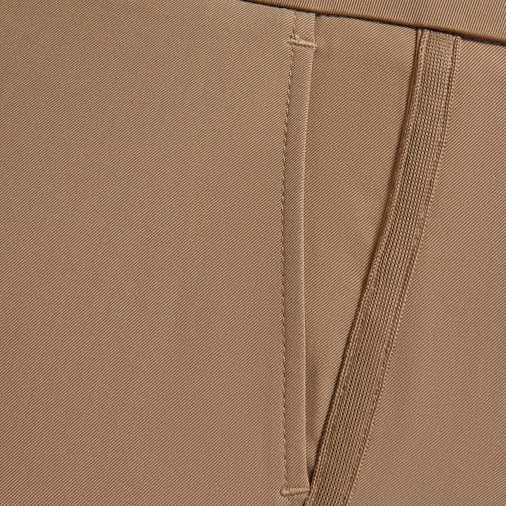 G/FORE WOMEN'S STRETCH TECH TWILL MID RISE STRAIGHT LEG TROUSER  - FAWN