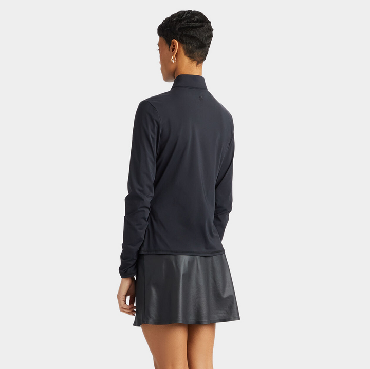 G/FORE WOMEN'S FEATHERWEIGHT FULL ZIP JACKET - ONYX