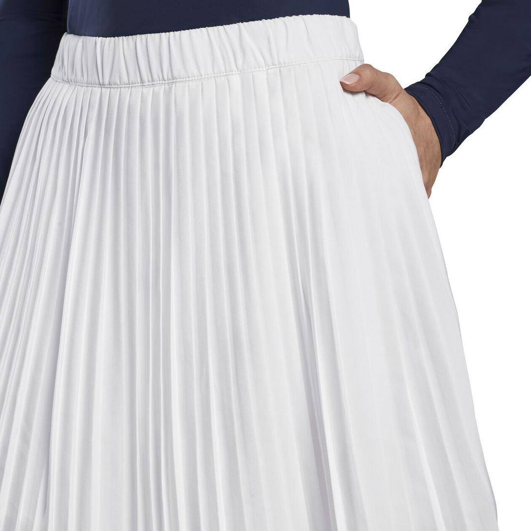 G/Fore Womens Pleated 16" Skort  - SNOW