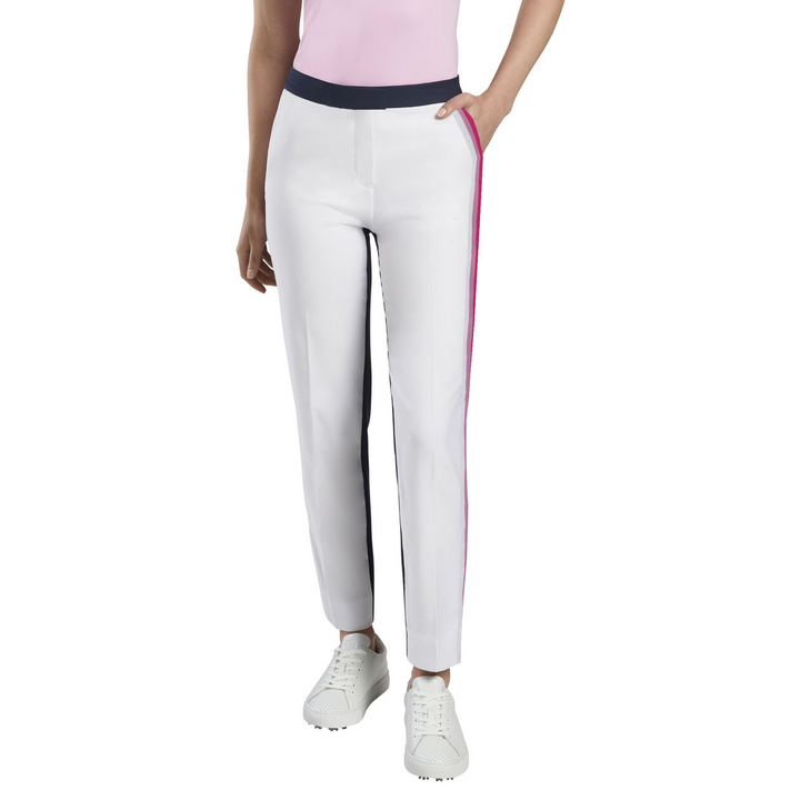 G/FORE WOMEN'S LTD EDITION STRAIGHT LEG TUX TROUSER - STONE/TWILIGHT