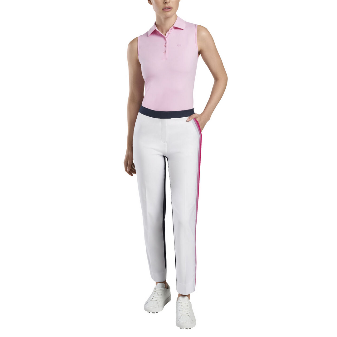 G/FORE WOMEN'S LTD EDITION STRAIGHT LEG TUX TROUSER - STONE/TWILIGHT
