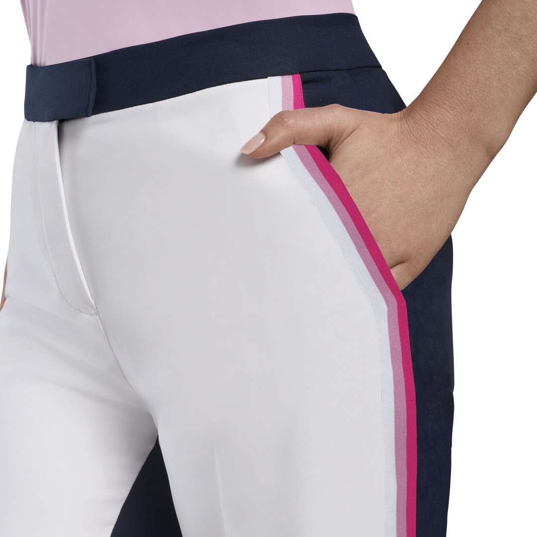G/FORE WOMEN'S LTD EDITION STRAIGHT LEG TUX TROUSER - STONE/TWILIGHT