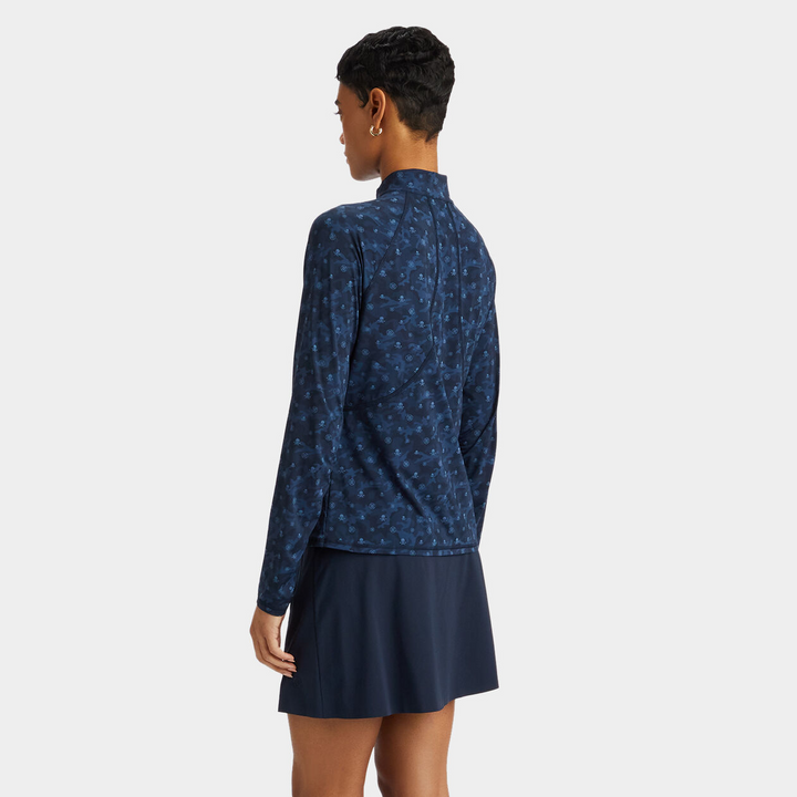 G/FORE WOMEN'S SILKY TECH A-LINE SKORT - TWILIGHT