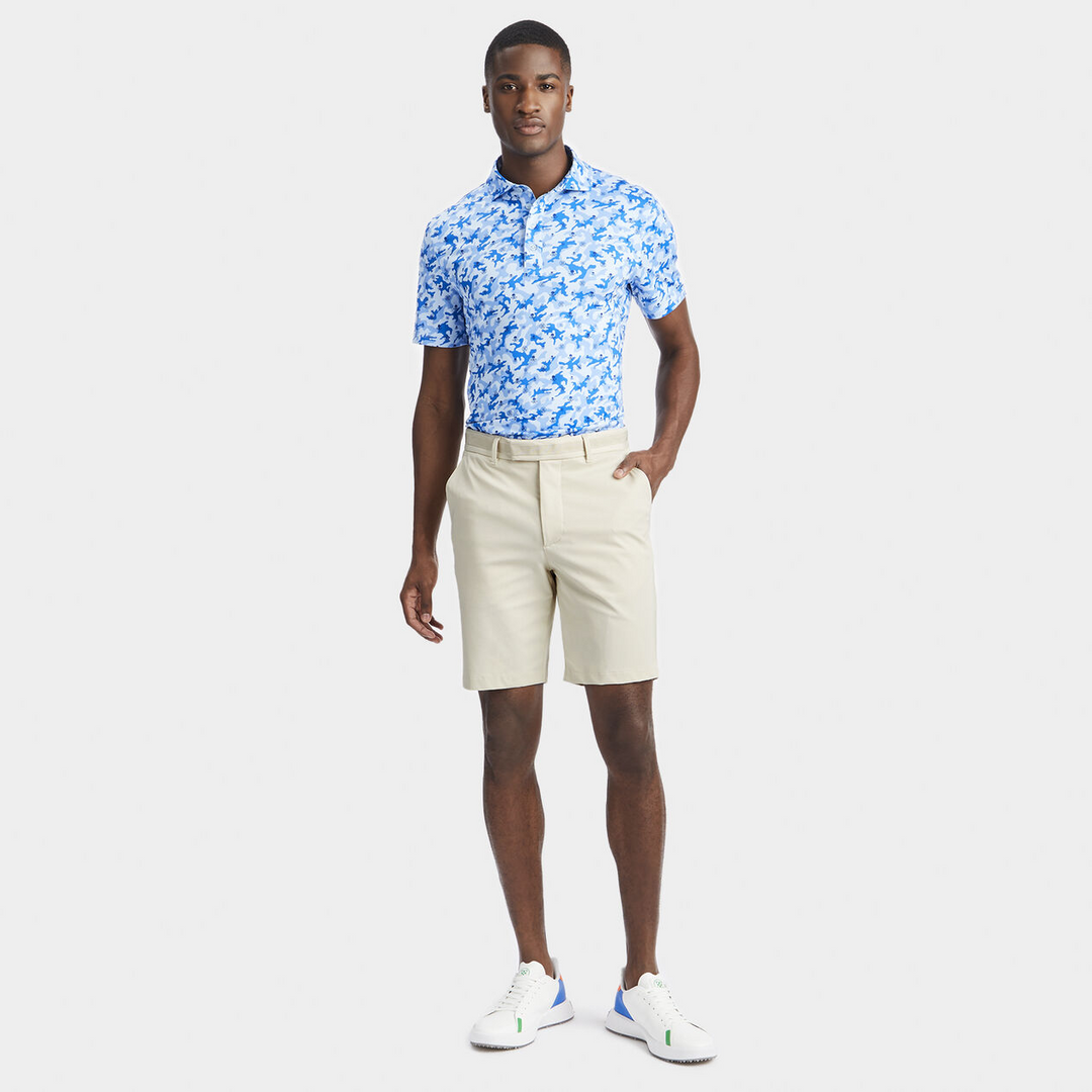 G/FORE MEN'S CLUB 9" INSEAM SHORT - STONE