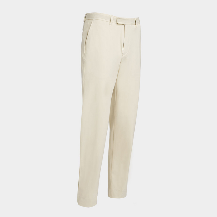 G/FORE MEN'S LUXE 4-WAY STRETCH TWILL STRAIGHT LEG TROUSER - STONE