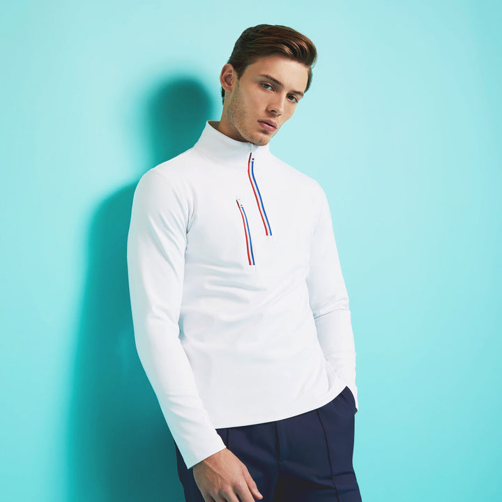 G/FORE MEN'S LTD EDITION DAYTONA TECH PULLOVER - SNOW