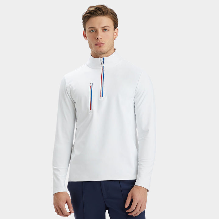 G/FORE MEN'S LTD EDITION DAYTONA TECH PULLOVER - SNOW