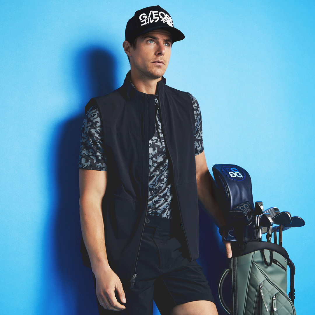 G/FORE MEN'S MAVERICK HYBRID SHORTS  - ONYX