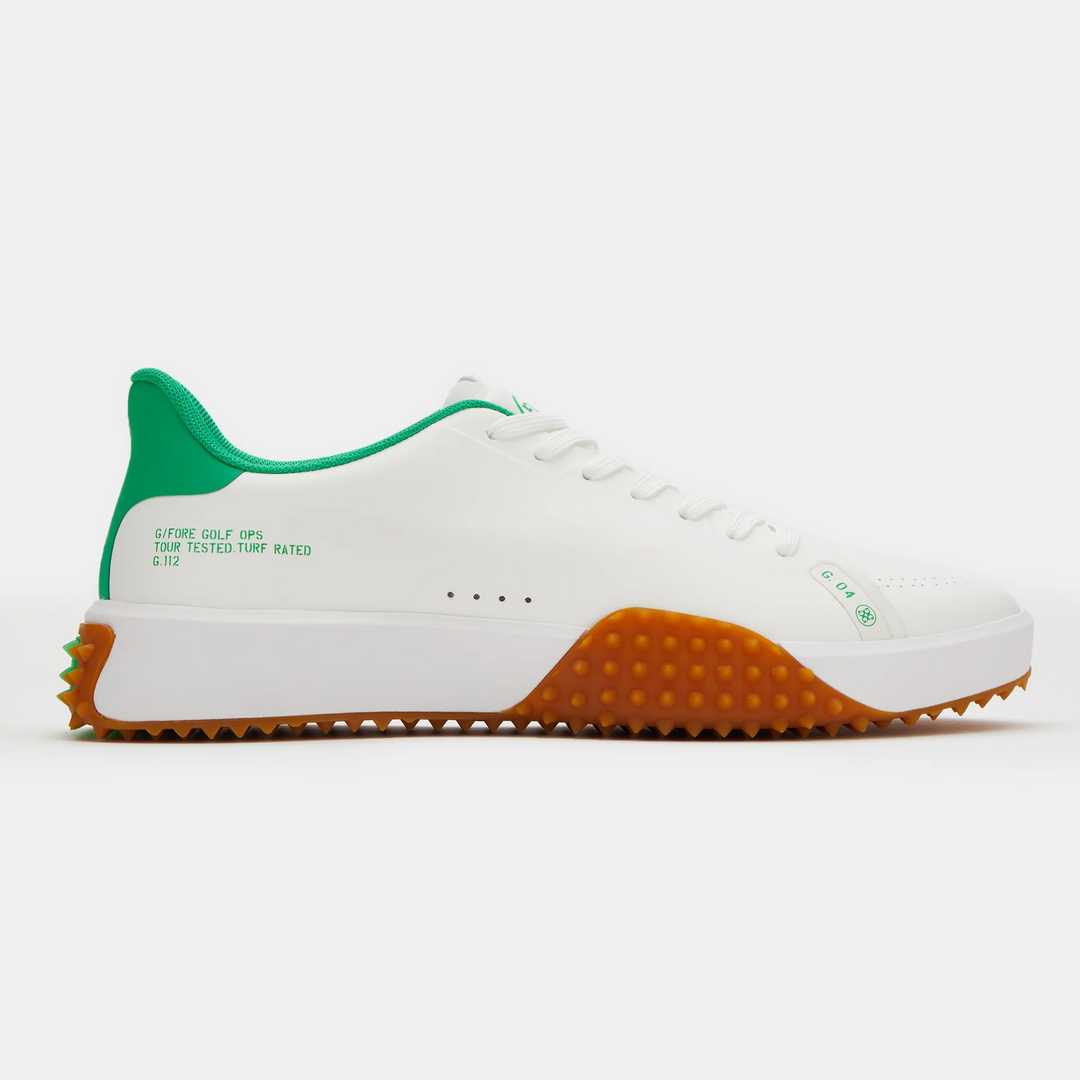 G/FORE MEN'S G.112 GOLF SHOE - SNOW / TOAST