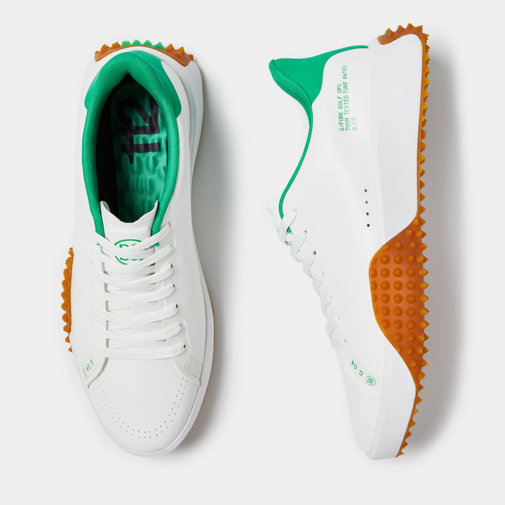 G/FORE MEN'S G.112 GOLF SHOE - SNOW / TOAST