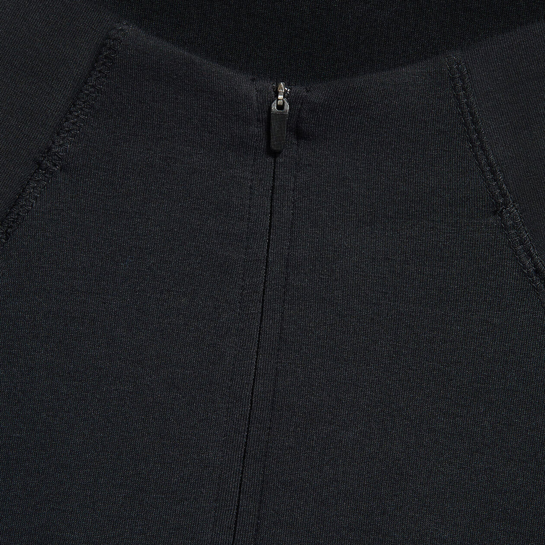 G/FORE MEN'S ICON LUXE QUARTER ZIP MID LAYER  - ONYX