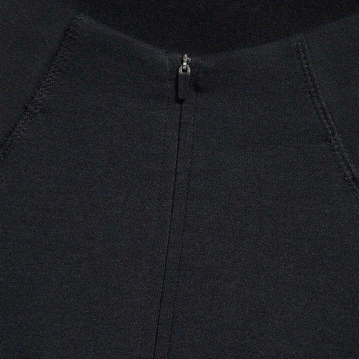 G/FORE MEN'S ICON LUXE QUARTER ZIP MID LAYER  - ONYX