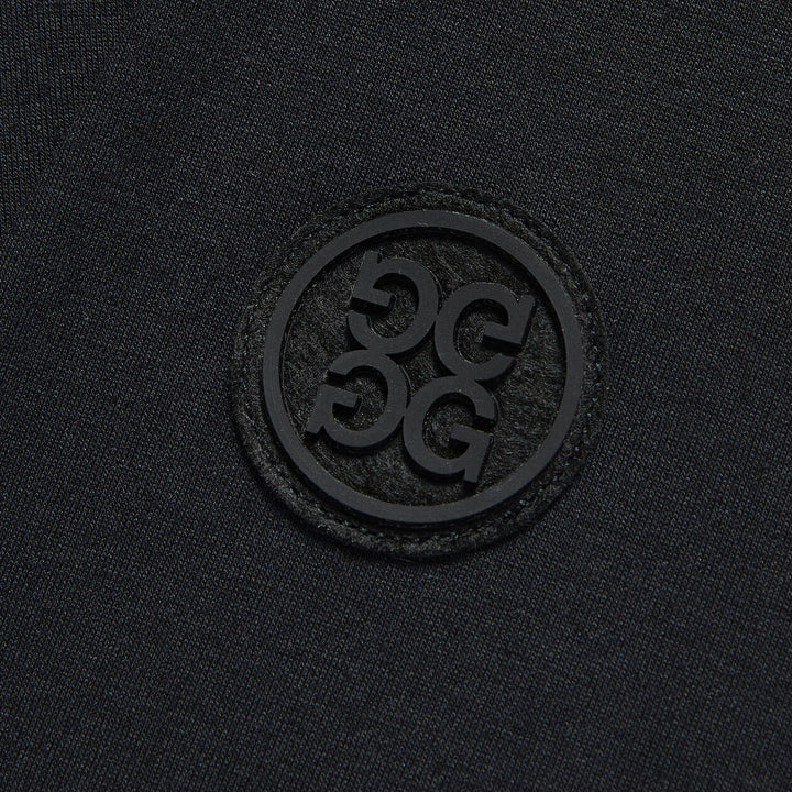 G/FORE MEN'S ICON LUXE QUARTER ZIP MID LAYER  - ONYX