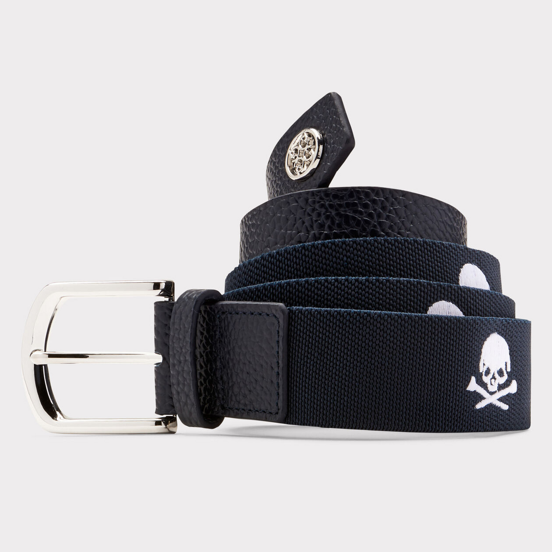 G/FORE MEN'S LTD EDITION KILLER SKULL & T'S BELT - TWILIGHT