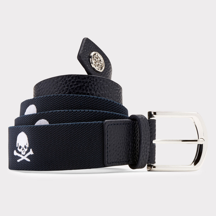G/FORE MEN'S LTD EDITION KILLER SKULL & T'S BELT - TWILIGHT