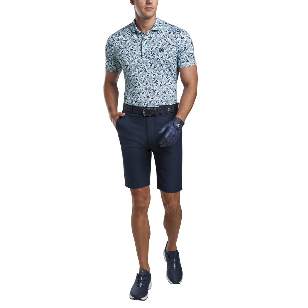 G/FORE MEN'S LTD EDITION GARDEN FLORAL POLO - CAPRI