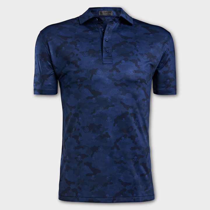 G/FORE MEN'S LTD EDTION ICON CAMO PRINTED POLO - BLUEPRINT