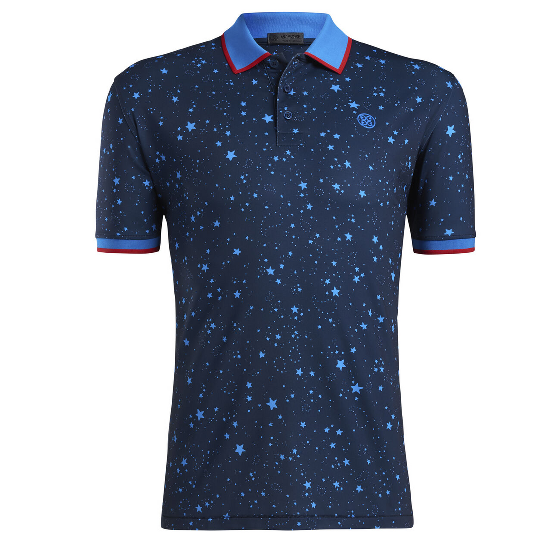 G/FORE MEN'S CONSTELLATION POLO - TWILIGHT