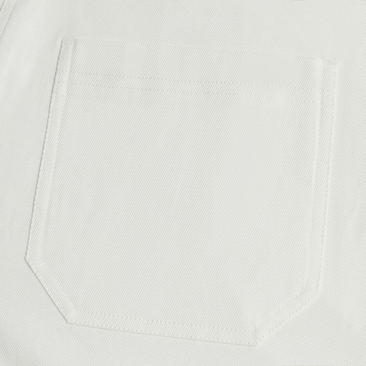 G/FORE WOMEN'S COTTON TWILL HIGH RISE STRAIGHT TAPERED LEG TROUSER - SNOW