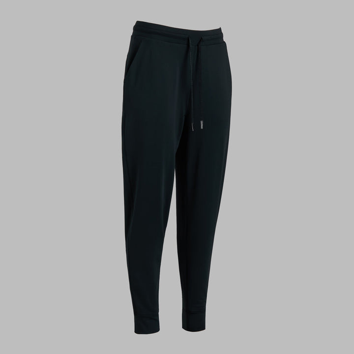 G/FORE WOMEN'S BRUSHED BACK TECH TERRY JOGGER - ONYX