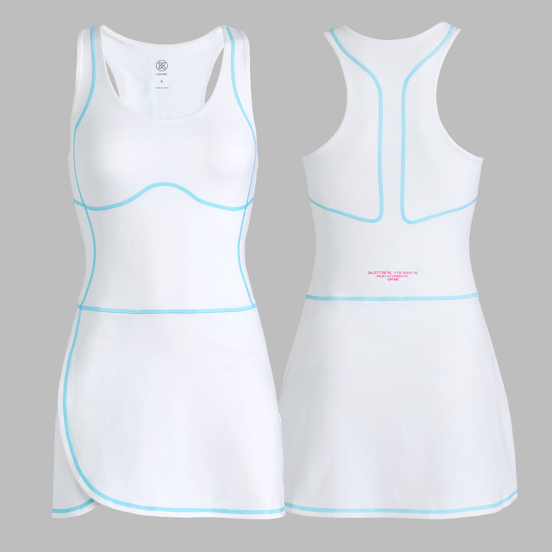 G/FORE WOMEN'S SOFT TECH QRT DRESS - SNOW