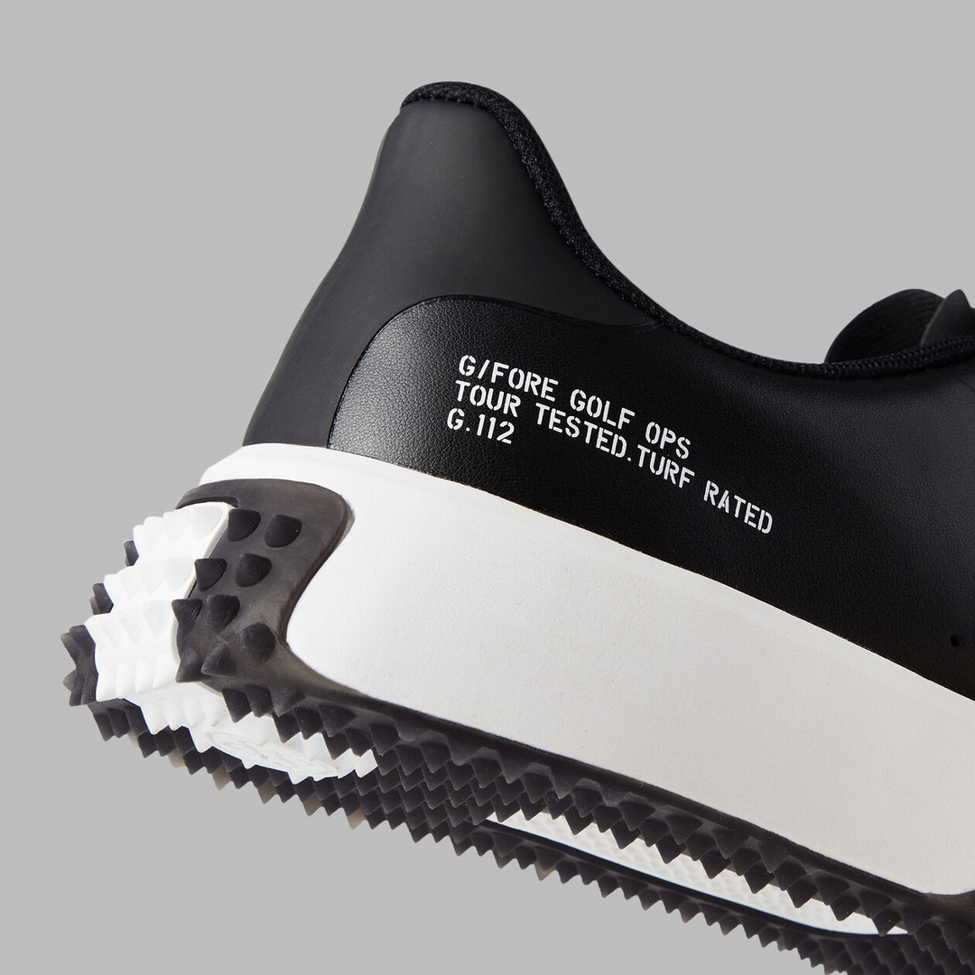 G/FORE WOMEN'S G.112 KILTIE GOLF SHOE - ONYX