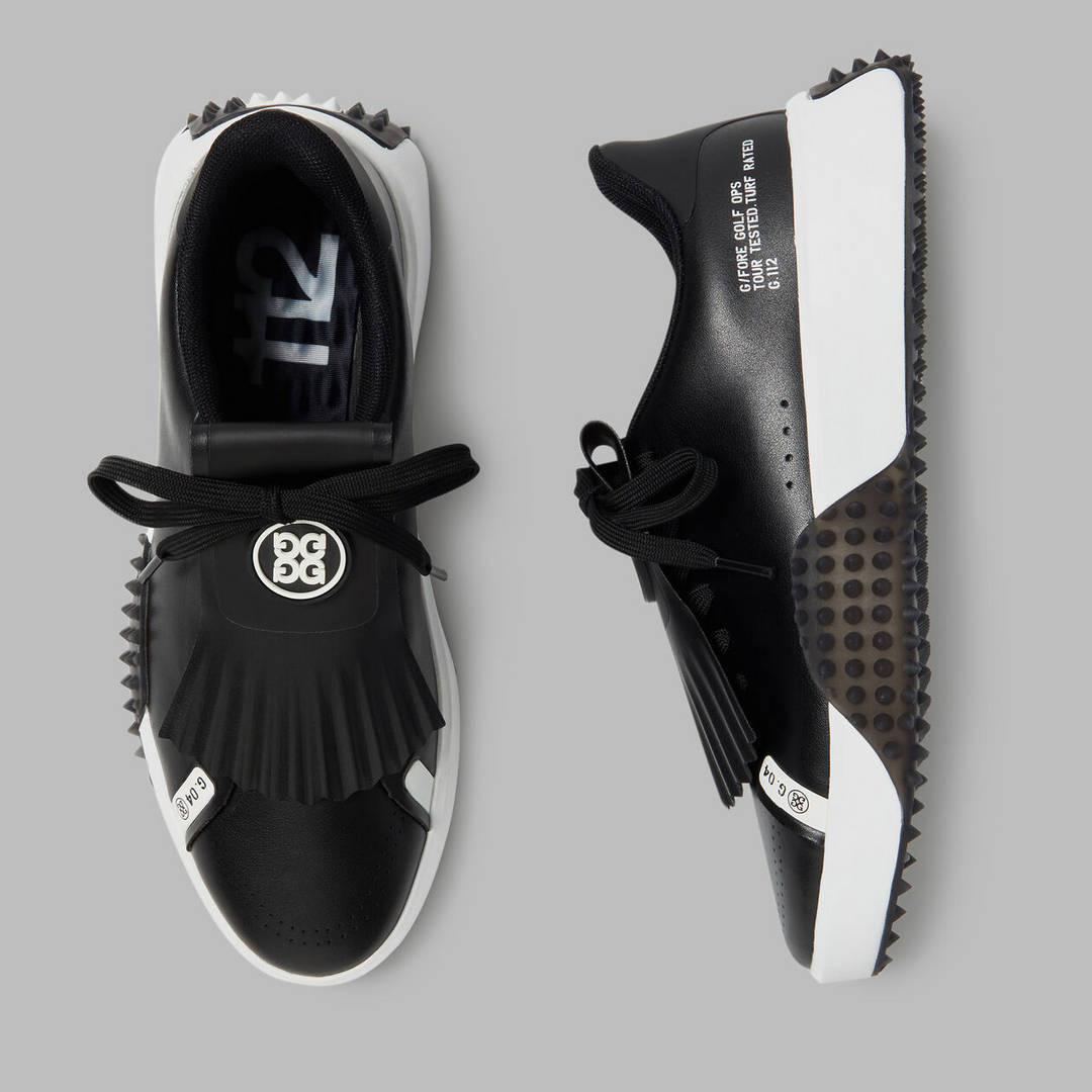 G/FORE WOMEN'S G.112 KILTIE GOLF SHOE - ONYX