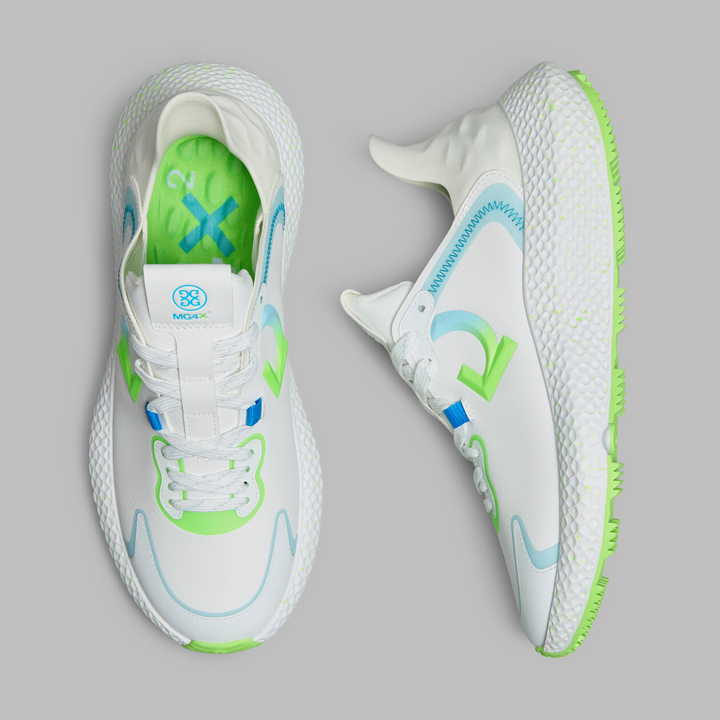 G/FORE WOMEN'S MG4X2 HYBRID GOLF CROSS TRAINER - SNOW / GECKO