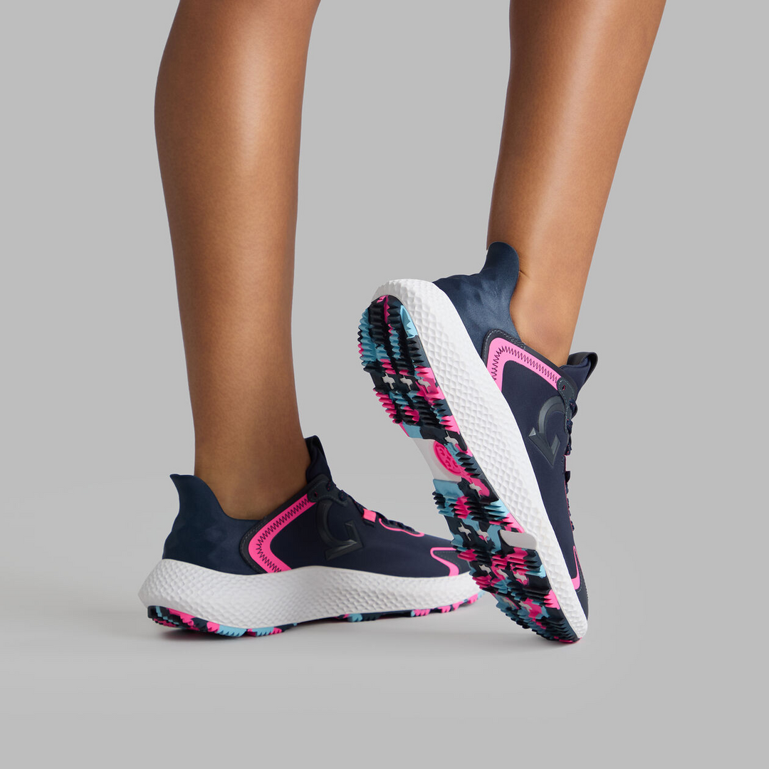 G/FORE WOMEN'S MG4X2 HYBRID GOLF CROSS TRAINER - TWILIGHT / KNOCKOUT PINK