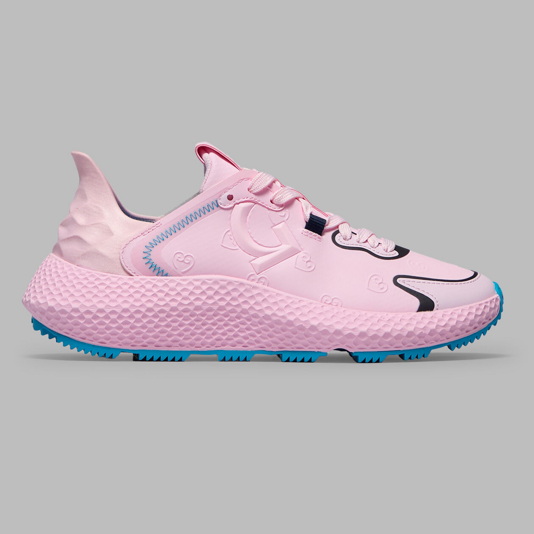 G/FORE WOMEN'S MG4X2 HEART G'S HYBRID GOLF CROSS TRAINER- BLUSH / VENETIAN