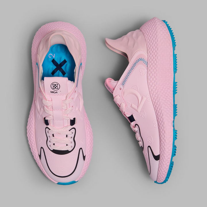 G/FORE WOMEN'S MG4X2 HEART G'S HYBRID GOLF CROSS TRAINER- BLUSH / VENETIAN