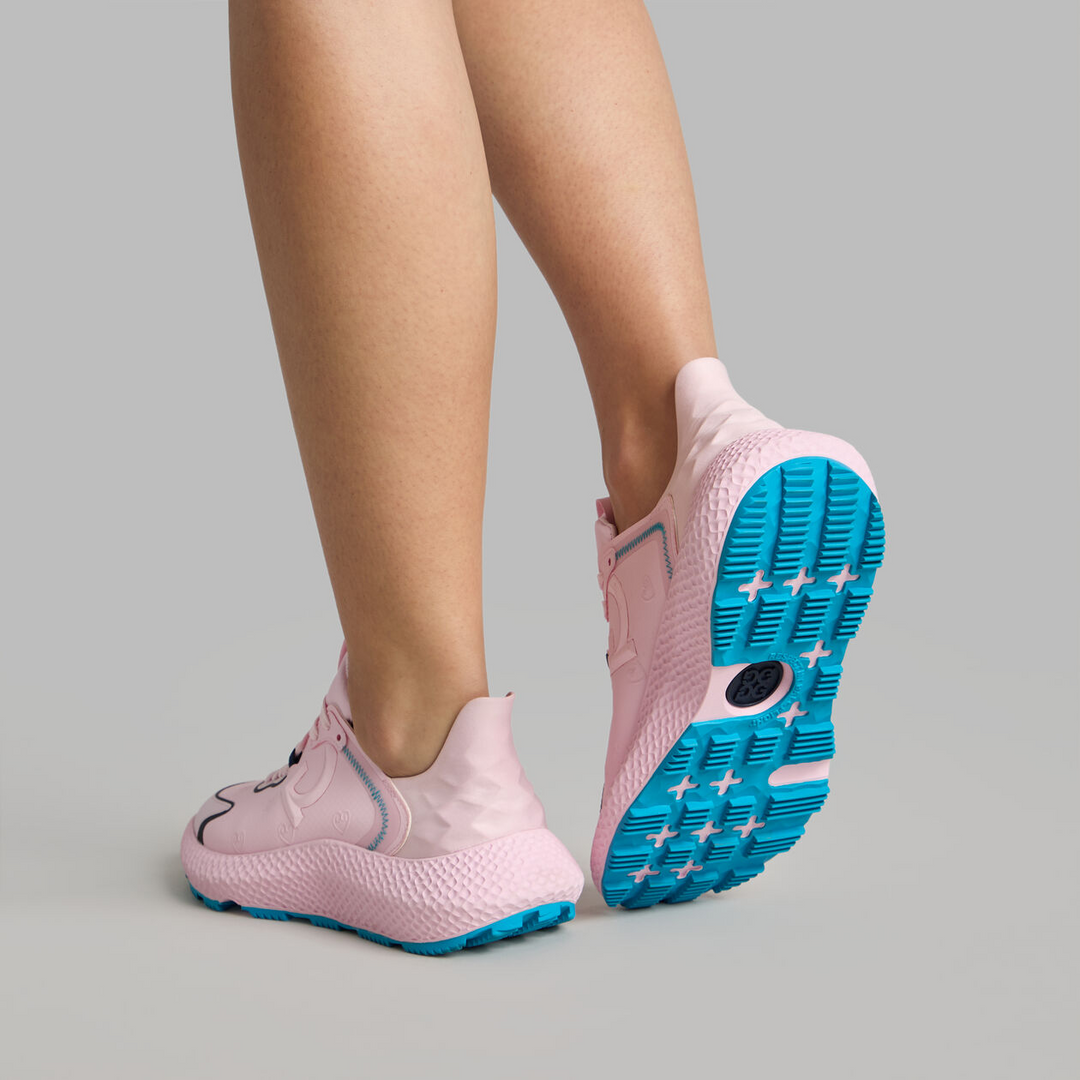 G/FORE WOMEN'S MG4X2 HEART G'S HYBRID GOLF CROSS TRAINER- BLUSH / VENETIAN