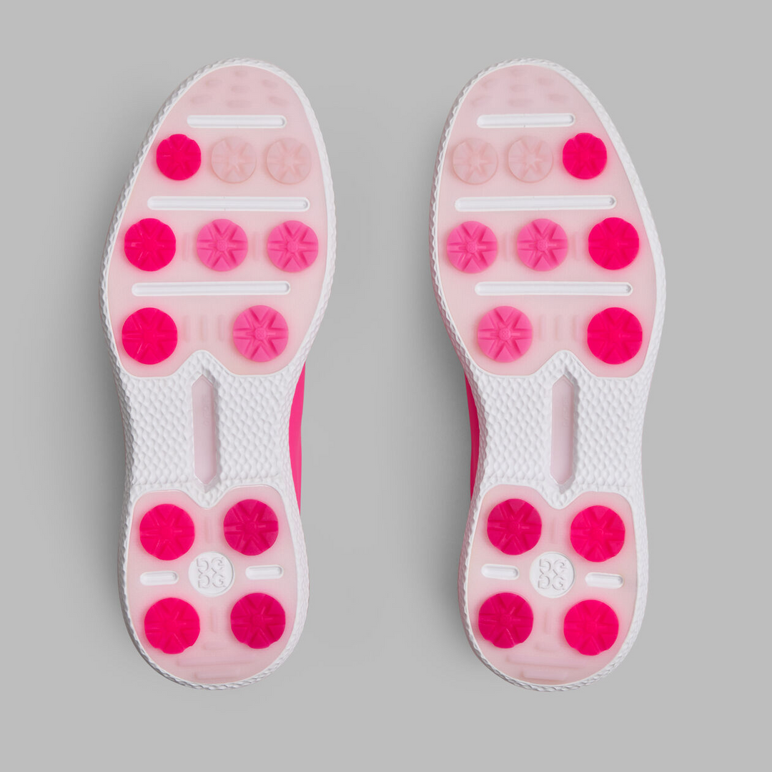 G/FORE WOMEN'S GALLIVAN2R CAMO WELT GOLF SHOE - KNOCKOUT PINK