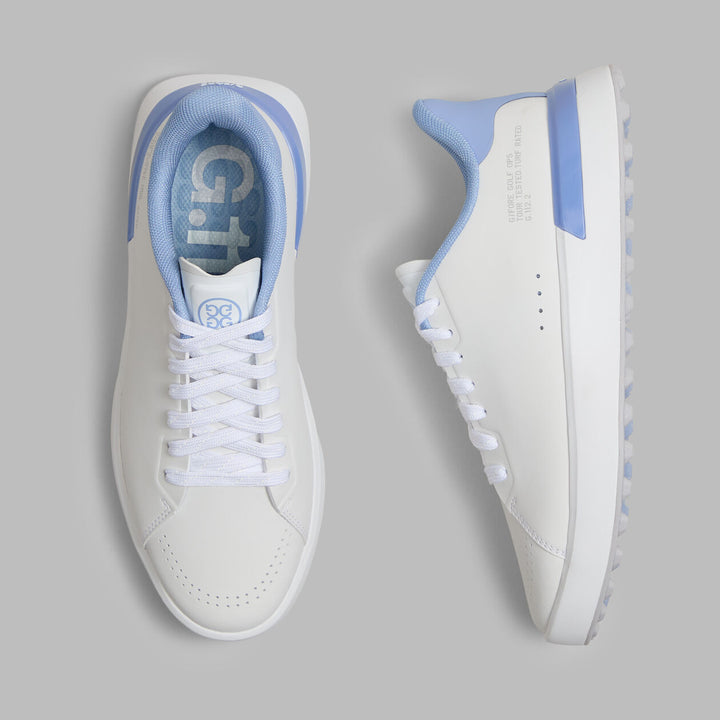 G/FORE WOMEN'S G.112 KILTIE GOLF SHOE - SNOW / WILLOW