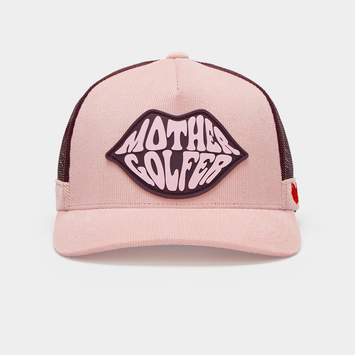 G/FORE WOMEN'S MOTHER GOLFER COTTON CORDUROY TRUCKER HAT - AMOUR