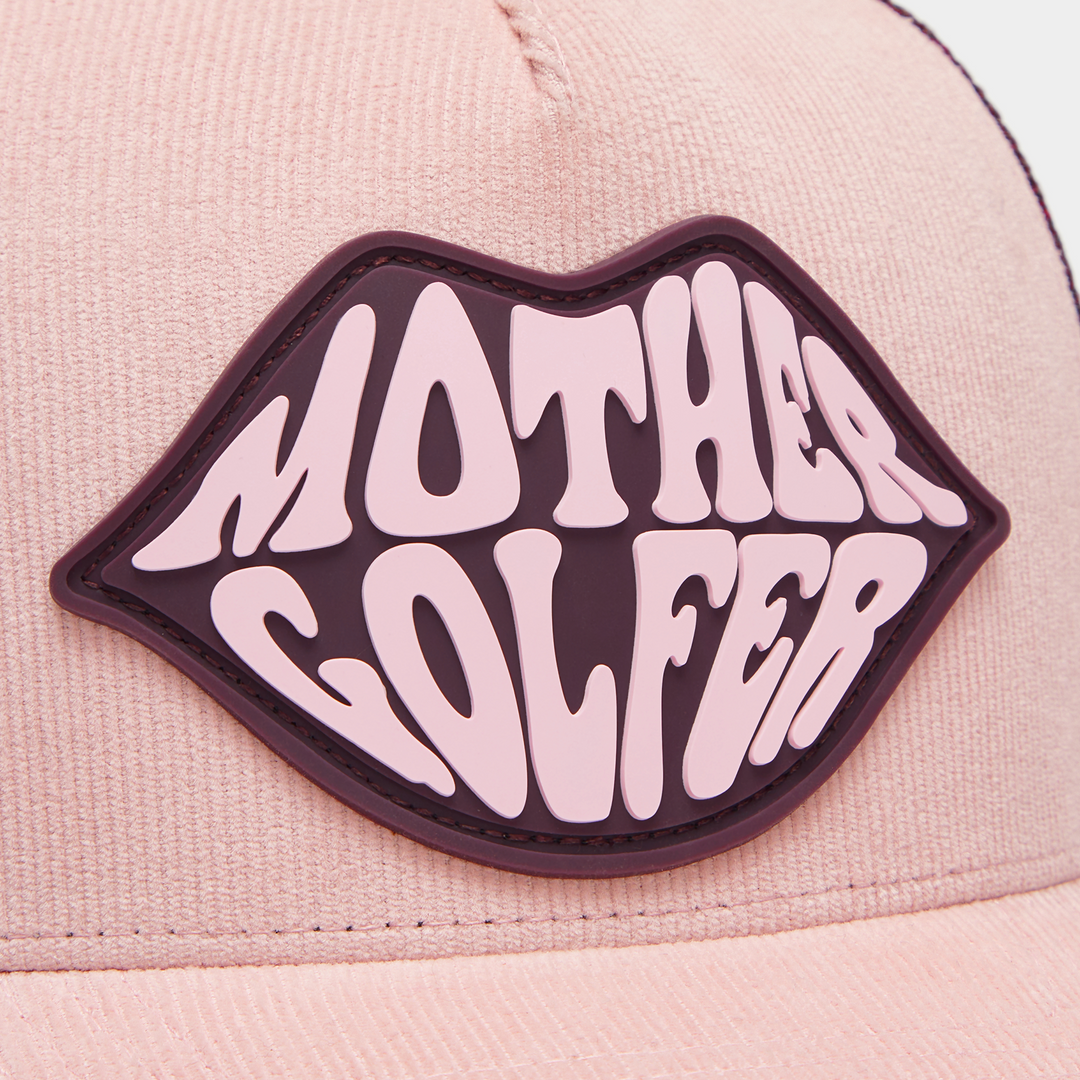 G/FORE WOMEN'S MOTHER GOLFER COTTON CORDUROY TRUCKER HAT - AMOUR