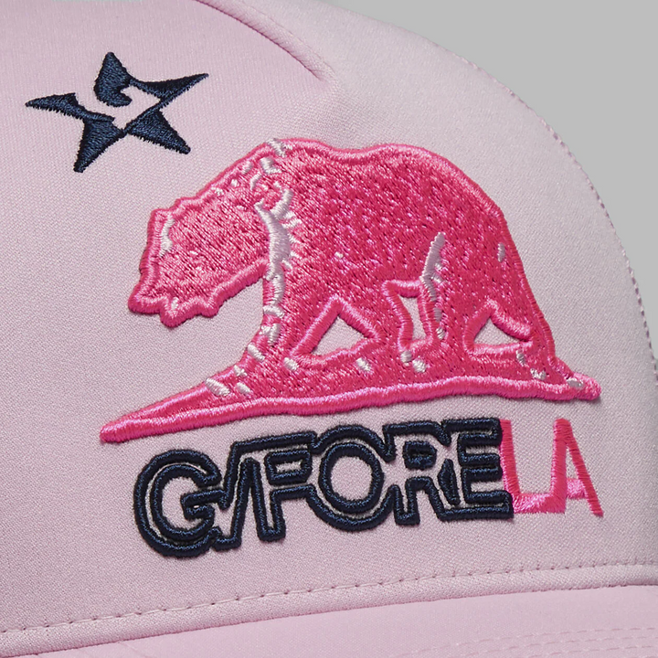 G/FORE WOMEN'S G/FORE LA TRUCKER HAT - BLUSH