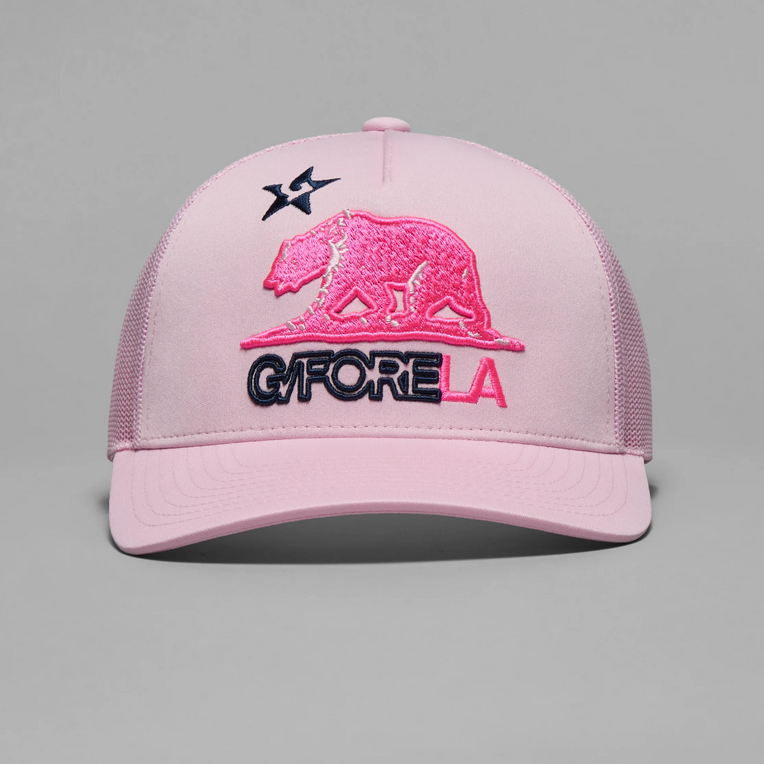 G/FORE WOMEN'S G/FORE LA TRUCKER HAT - BLUSH