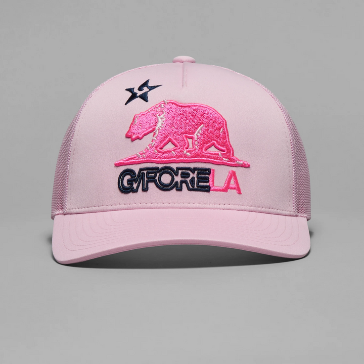 G/FORE WOMEN'S G/FORE LA TRUCKER HAT - BLUSH