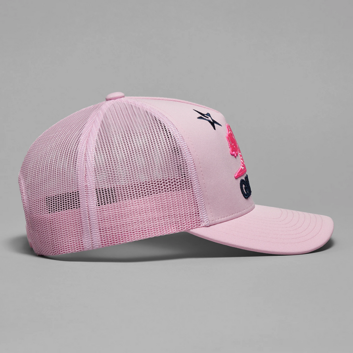 G/FORE WOMEN'S G/FORE LA TRUCKER HAT - BLUSH
